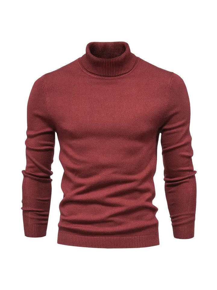Ethan Męski Sweter – Ciepły Golf z Casualowym Krojem & Miękkim Materiałem