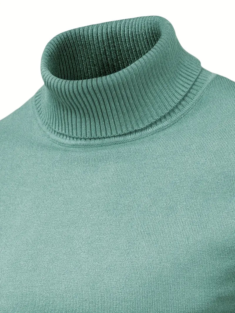 Ethan Męski Sweter – Ciepły Golf z Casualowym Krojem & Miękkim Materiałem