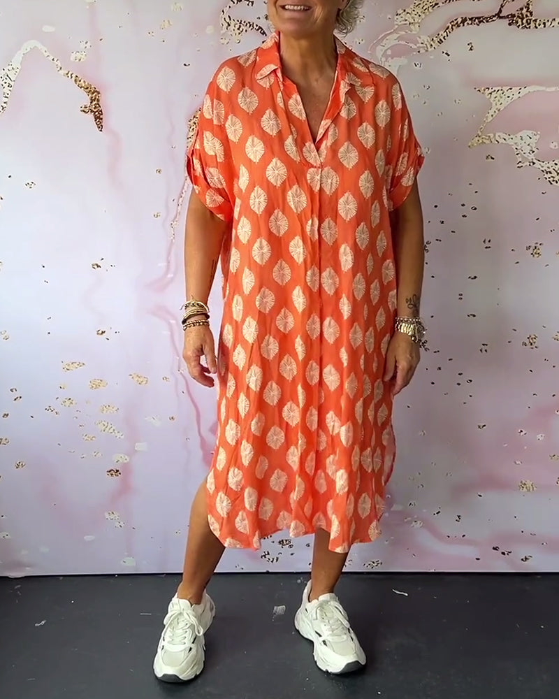 Aylin Letnia Sukienka Plus Size – Przewiewny i Wygodny Krój do Rozmiaru 3XL na Gorące Dni