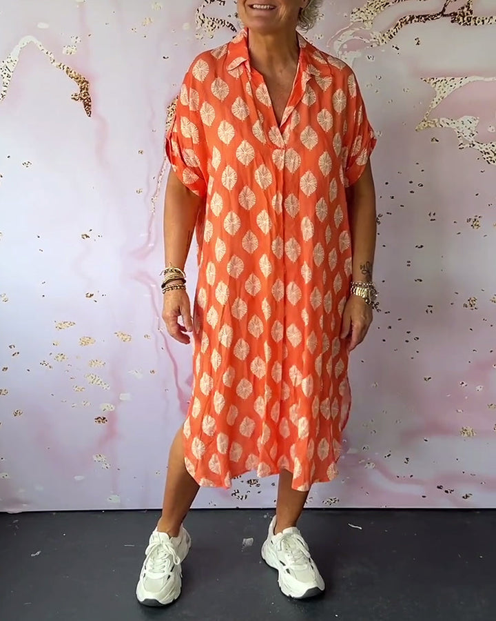 Aylin Letnia Sukienka Plus Size – Przewiewny i Wygodny Krój do Rozmiaru 3XL na Gorące Dni