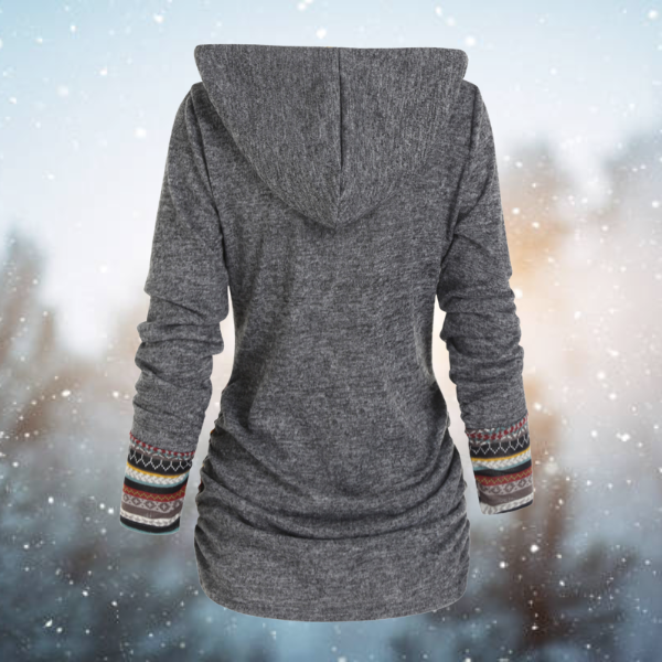 Franzi | Miękka bluza z wzorem tribal