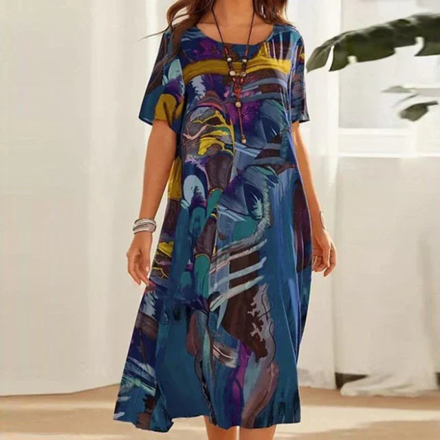 Annarosa Sukienka Tunika Wygodna – Elegancja Casual na Każdą Okazję