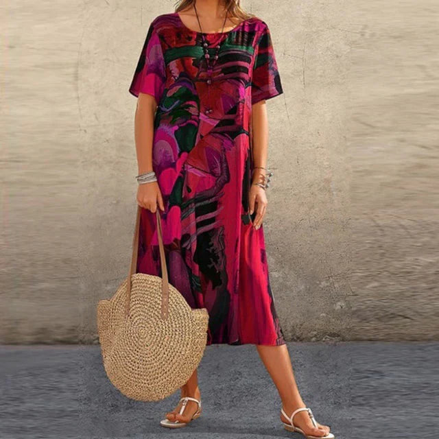 Annarosa Sukienka Tunika Wygodna – Elegancja Casual na Każdą Okazję