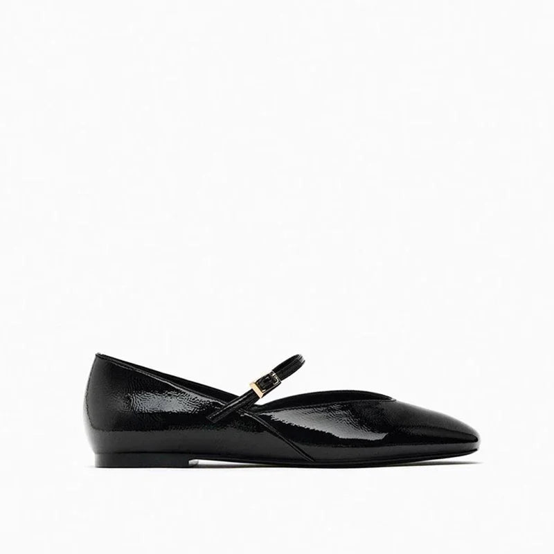 Kali Baleriny Damskie – Eleganckie Lakierowane Buty Błyszczące i Wygodne