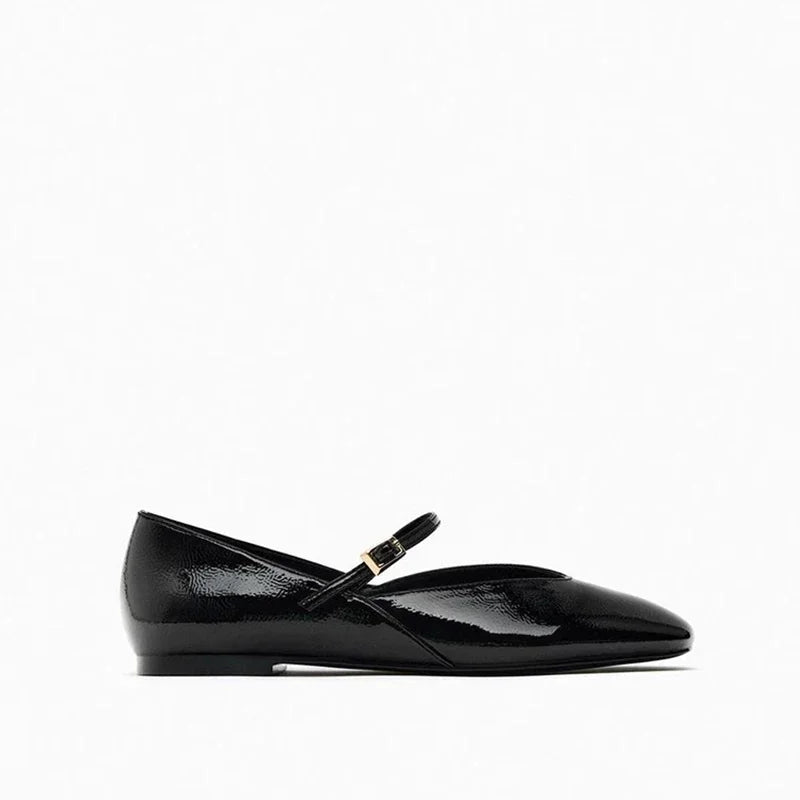 Kali Baleriny Damskie – Eleganckie Lakierowane Buty Błyszczące i Wygodne