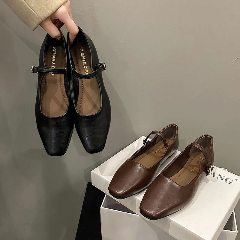 Sophie Baleriny Damskie – Eleganckie Buty z Regulowanym Paseczkiem i Ponadczasowym Designem