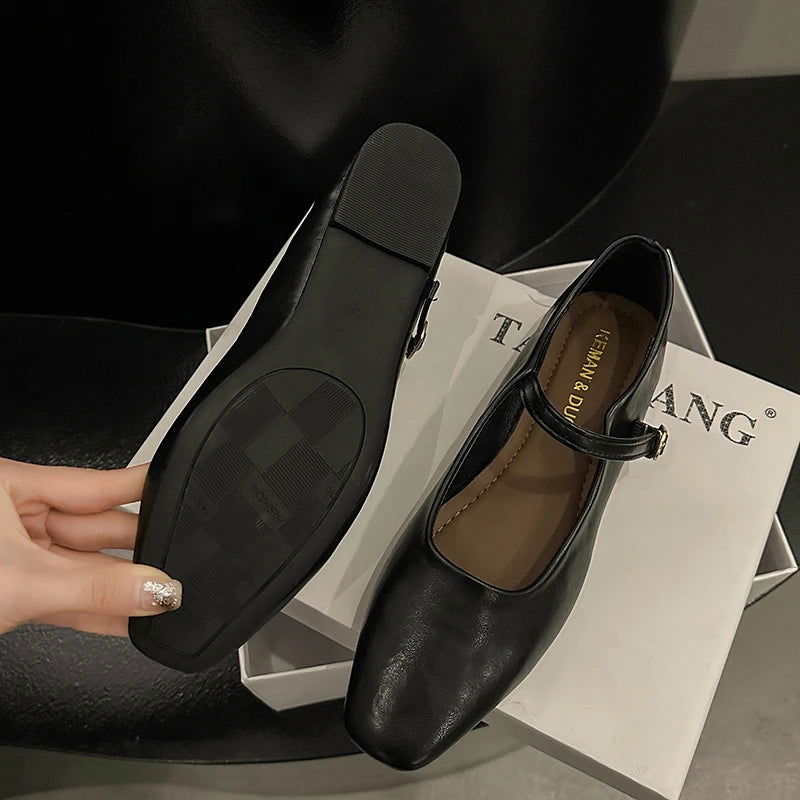 Sophie Baleriny Damskie – Eleganckie Buty z Regulowanym Paseczkiem i Ponadczasowym Designem