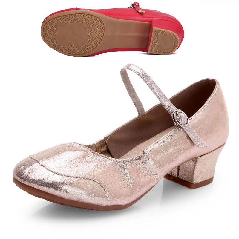 Charlotte Baleriny Damskie – Eleganckie Buty na Niskim Obcasie z Regulowanym Paseczkiem i Wygodą