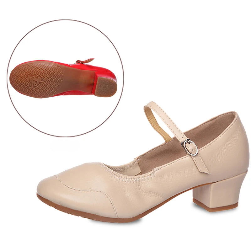 Charlotte Baleriny Damskie – Eleganckie Buty na Niskim Obcasie z Regulowanym Paseczkiem i Wygodą