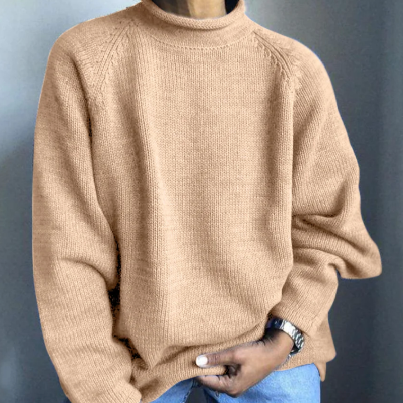 Bobby Sweter Męski – Gładki, Wygodny i Elegancki Sweter na Nowoczesny Codzienny Styl