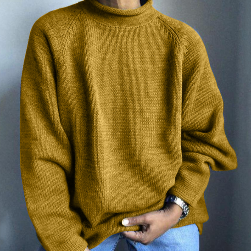 Bobby Sweter Męski – Gładki, Wygodny i Elegancki Sweter na Nowoczesny Codzienny Styl