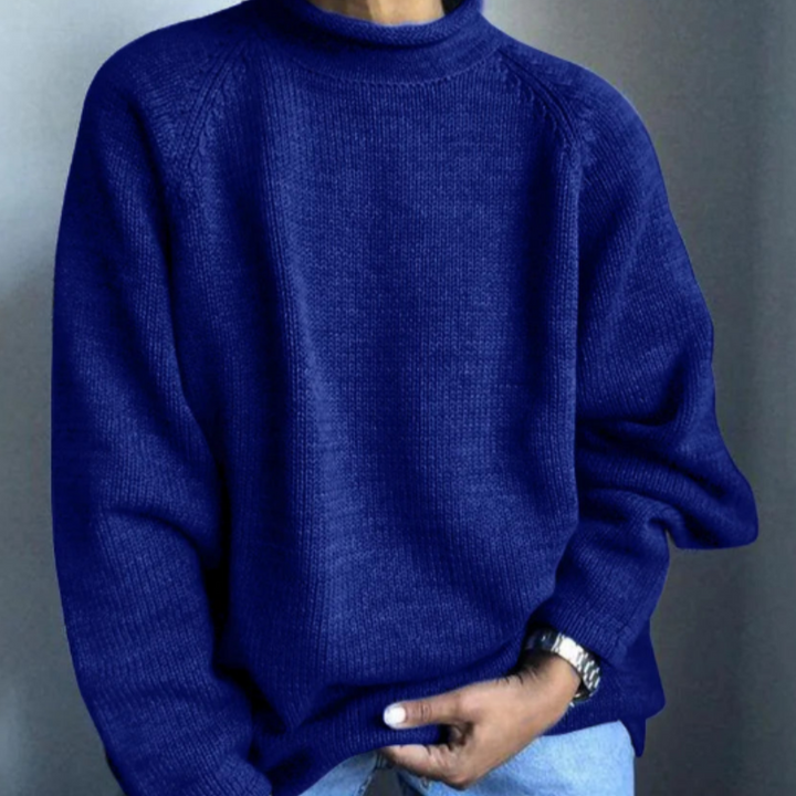 Bobby Sweter Męski – Gładki, Wygodny i Elegancki Sweter na Nowoczesny Codzienny Styl