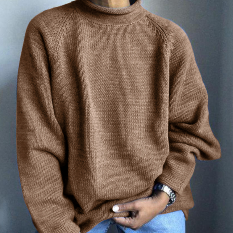 Bobby Sweter Męski – Gładki, Wygodny i Elegancki Sweter na Nowoczesny Codzienny Styl