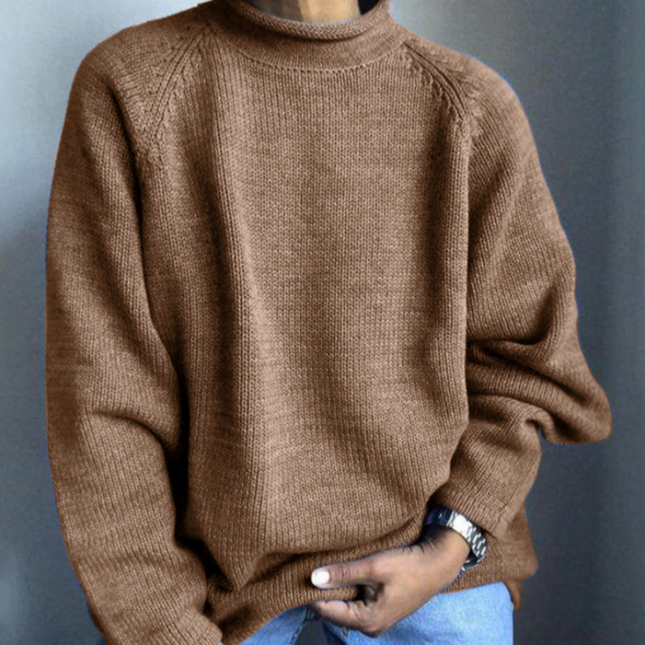 Bobby Sweter Męski – Gładki, Wygodny i Elegancki Sweter na Nowoczesny Codzienny Styl