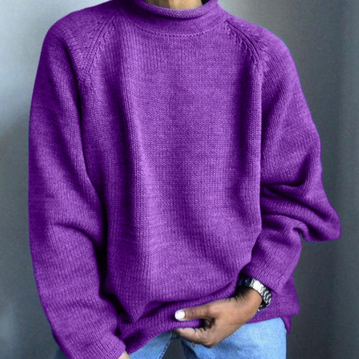 Bobby Sweter Męski – Gładki, Wygodny i Elegancki Sweter na Nowoczesny Codzienny Styl