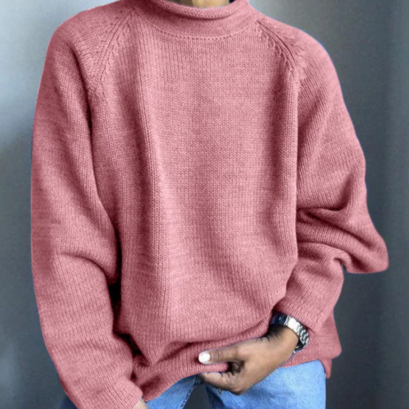 Bobby Sweter Męski – Gładki, Wygodny i Elegancki Sweter na Nowoczesny Codzienny Styl