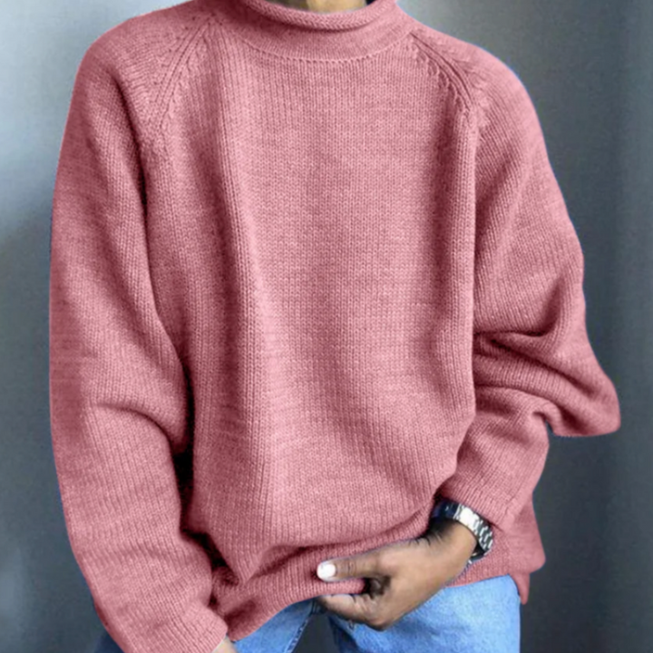 Bobby Sweter Męski – Gładki, Wygodny i Elegancki Sweter na Nowoczesny Codzienny Styl