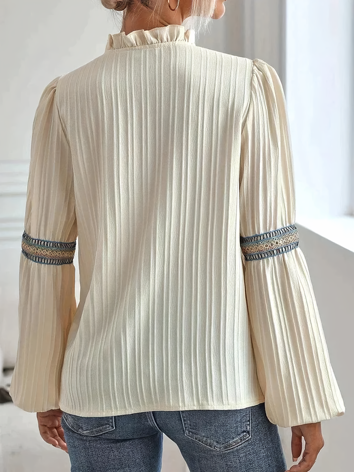 Caroline Bluzka Boho Damska – Elegancka i Lekka Bluzka w Stylu Boho z Nowoczesnymi Detalami
