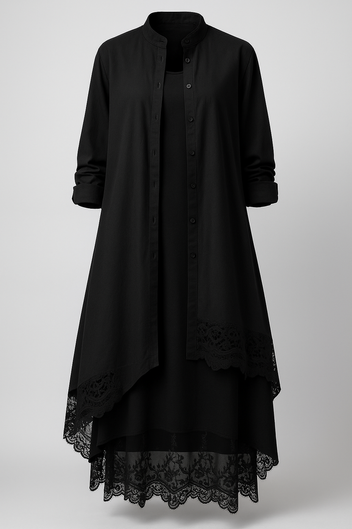 Aurora Sukienka Boho Damska – Letnia Oversize Sukienka o Luźnym, Koszulowym i Zwiewnym Stylu