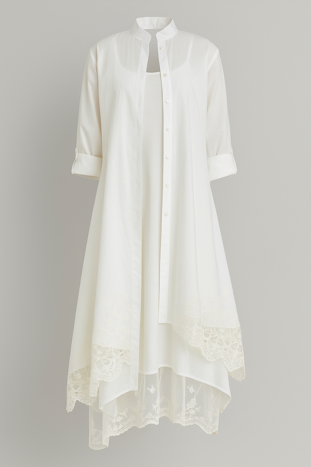 Aurora Sukienka Boho Damska – Letnia Oversize Sukienka o Luźnym, Koszulowym i Zwiewnym Stylu