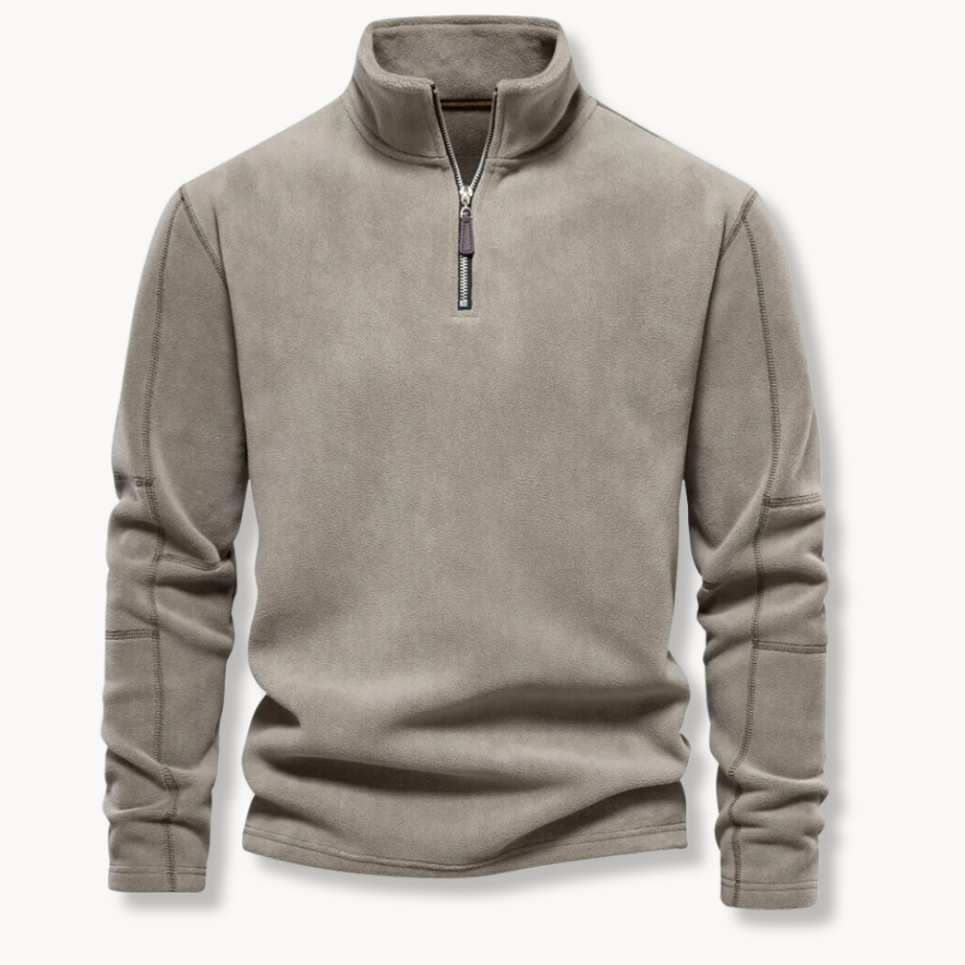 Levin Męski Sweter – Stylowy & Wygodny Sweter z Zamkiem i Ponadczasowym Designem.