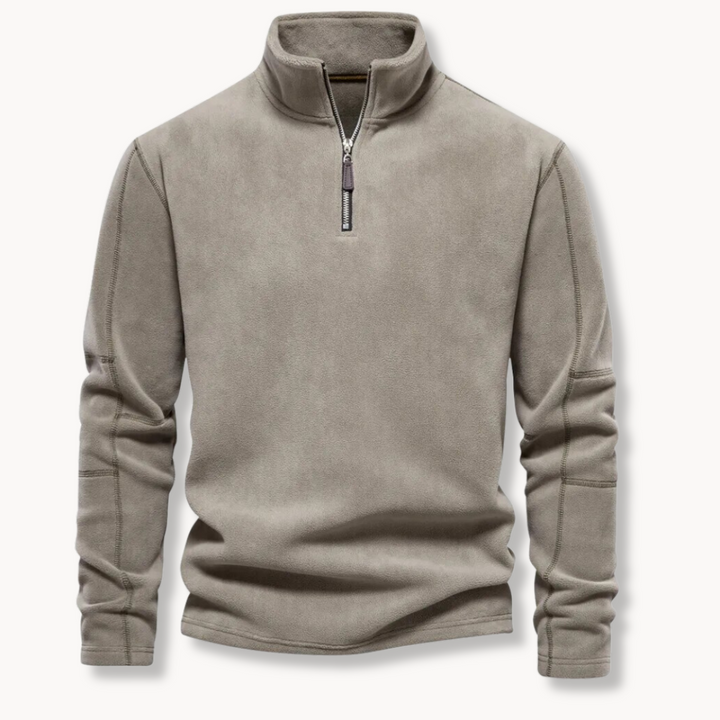 Levin Męski Sweter – Stylowy & Wygodny Sweter z Zamkiem i Ponadczasowym Designem.