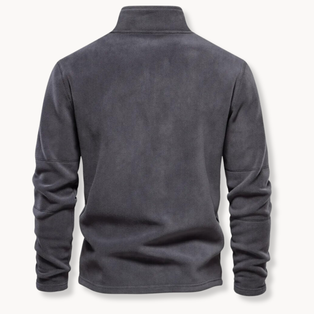 Levin Męski Sweter – Stylowy & Wygodny Sweter z Zamkiem i Ponadczasowym Designem.