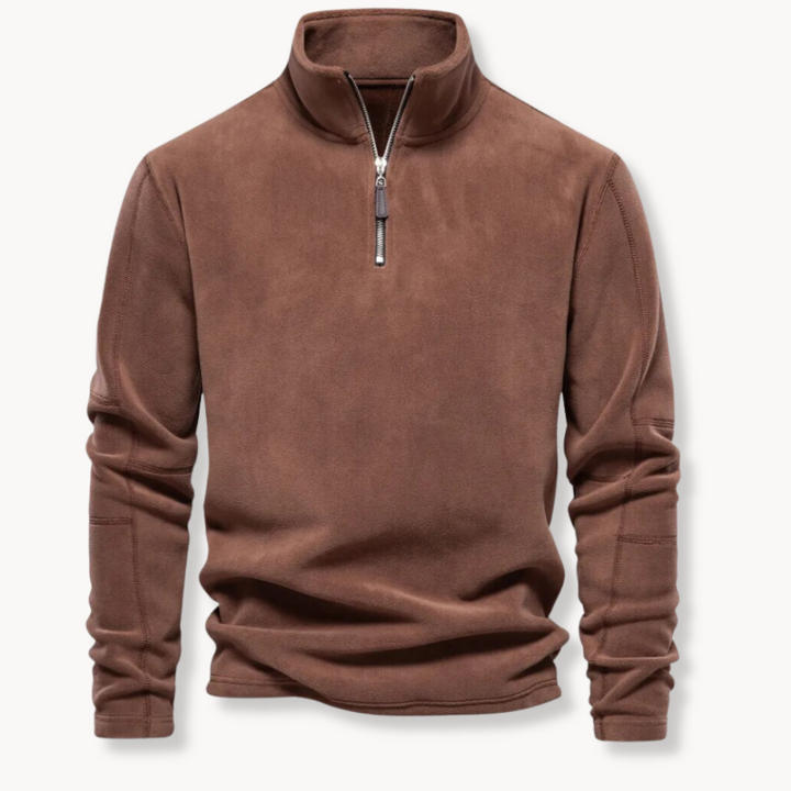 Levin Męski Sweter – Stylowy & Wygodny Sweter z Zamkiem i Ponadczasowym Designem.
