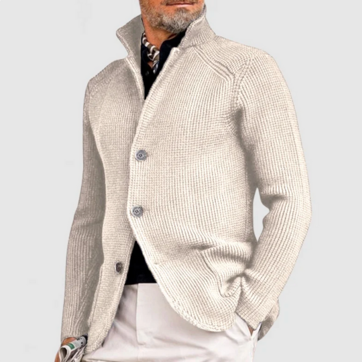 Raphael Męski Kardigan – Wygodny Dzianinowy Sweter z Stylowym Krojem i Ponadczasowym Designem