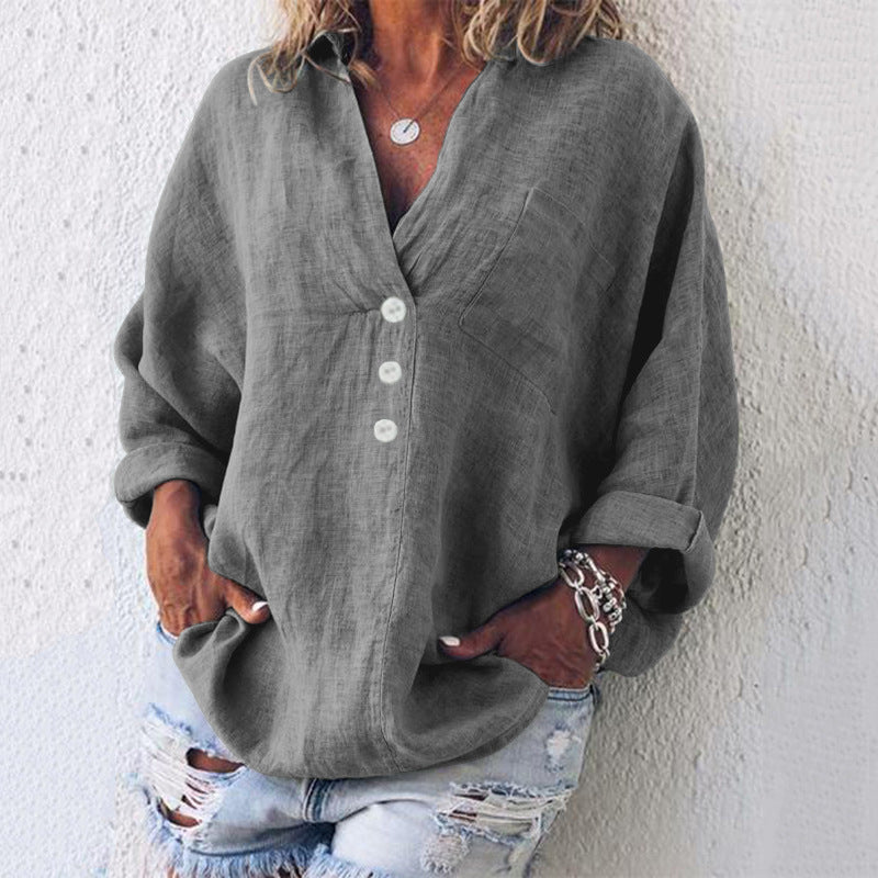 Maeve Damski Sweter – Lekki Pulower z Mieszanki Lnu o Ponadczasowym Designie i Komfortowym Kroju