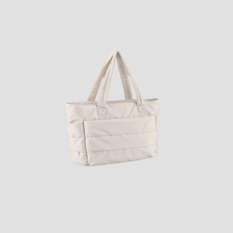 Arianna Damska Torba Puffer Tote – Przestronna Wodoodporna Torba z Nowoczesnym Designem & Komorą na Laptopa