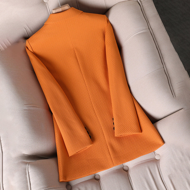 Pia Damski Blazer – Elegancki Jednorzędowy Blazer z Długimi Rękawami na Każdą Okazję