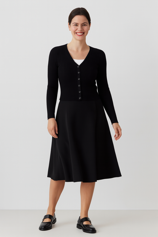 Priscilla | Klasyczne buty na niskim obcasie z klamrą