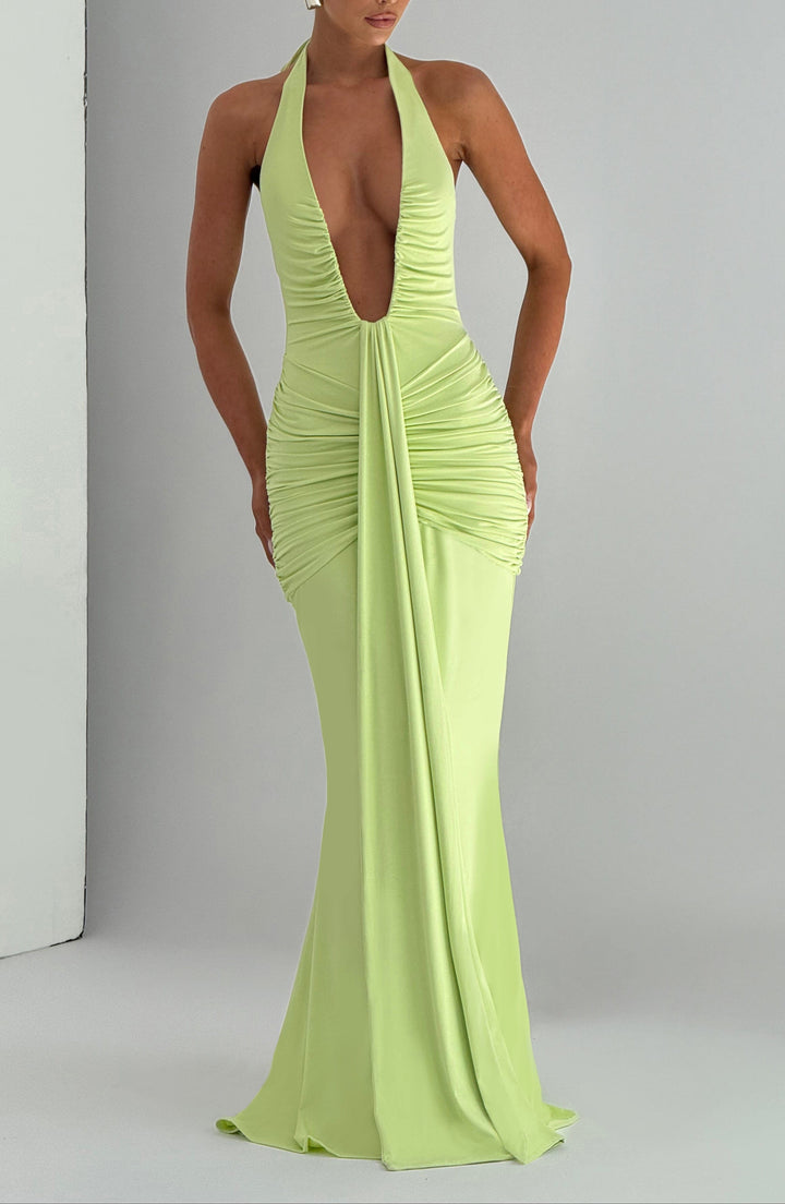 Coretta Sukienka Damska Maxi – Elegancka Letnia Sukienka z Zwiewnym Krojem i Lekką Tkaniną