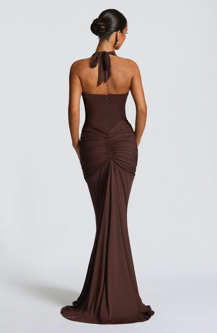 Coretta Sukienka Damska Maxi – Elegancka Letnia Sukienka z Zwiewnym Krojem i Lekką Tkaniną