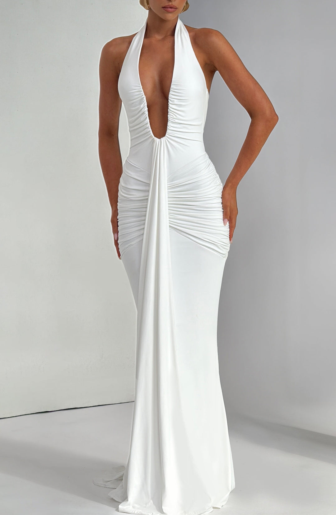 Coretta Sukienka Damska Maxi – Elegancka Letnia Sukienka z Zwiewnym Krojem i Lekką Tkaniną