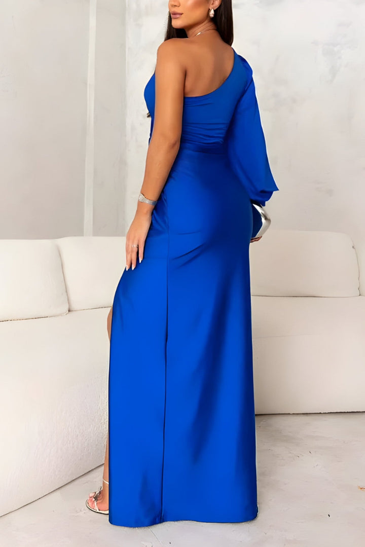 Kaia Sukienka Damska Maxi – Elegancka Suknia Wieczorowa z Korzystnym Krojem i Zwiewnym Materiałem
