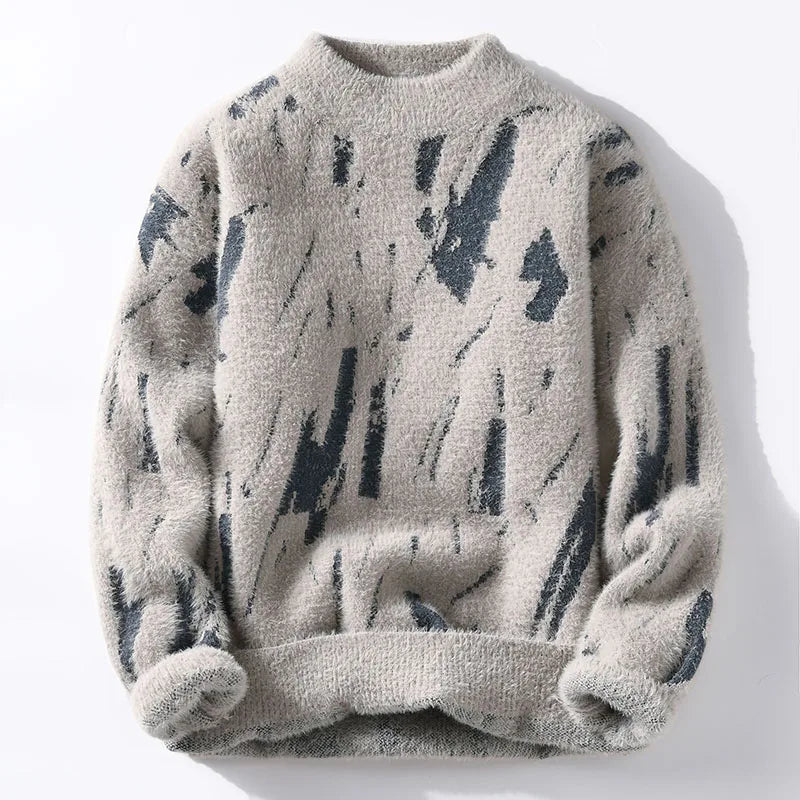 Liam Męski Sweter – Ciepły & Stylowy Sweter z Ponadczasowym Designem & Wygodnym Krojem