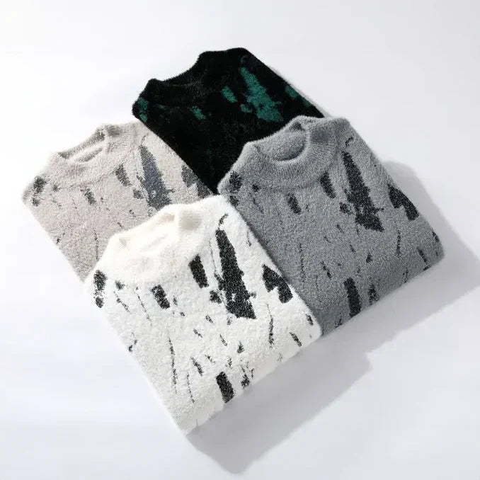 Liam Męski Sweter – Ciepły & Stylowy Sweter z Ponadczasowym Designem & Wygodnym Krojem