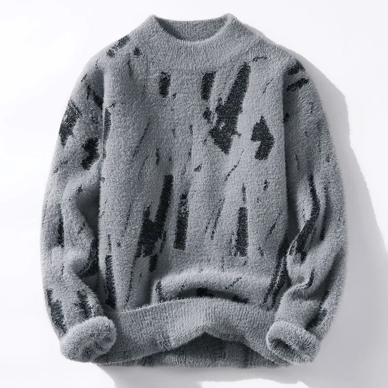 Liam Męski Sweter – Ciepły & Stylowy Sweter z Ponadczasowym Designem & Wygodnym Krojem