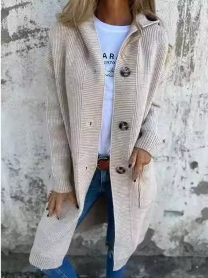 Heidi | Casual Longline Soft Knit Cardigan