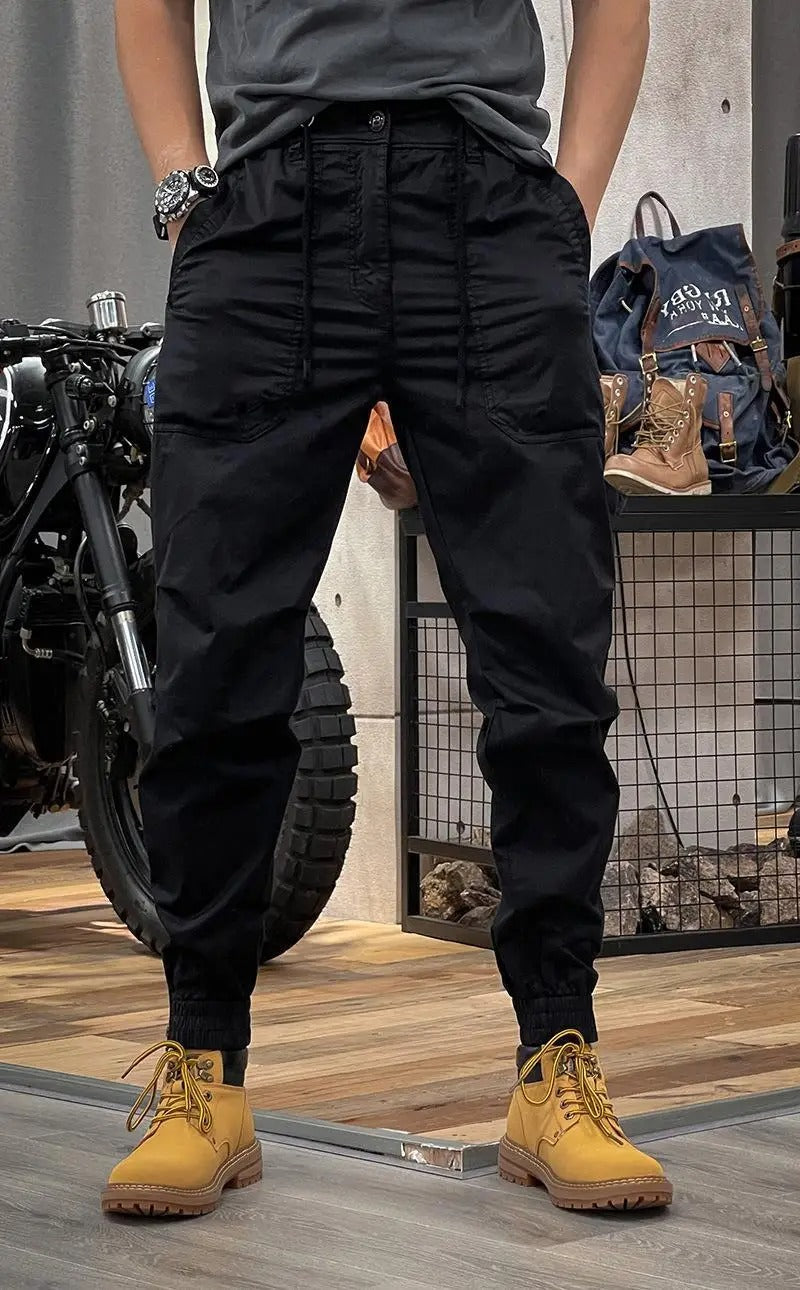 David Spodnie Męskie – Wygodne i Uniwersalne Spodnie Cargo Stretch ze Spandexem