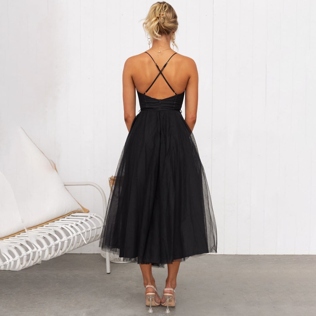 Felicity Sukienka Wieczorowa Damska – Elegancka z Luksusowym Designem na Szykowne i Formalne Okazje