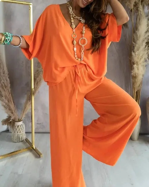 Rose Damski Zestaw Boho – Lekki Styl Ibiza z Komfortowym Krojem na Letnie Dni