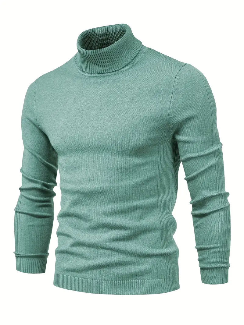 Ethan Męski Sweter – Ciepły Golf z Casualowym Krojem & Miękkim Materiałem