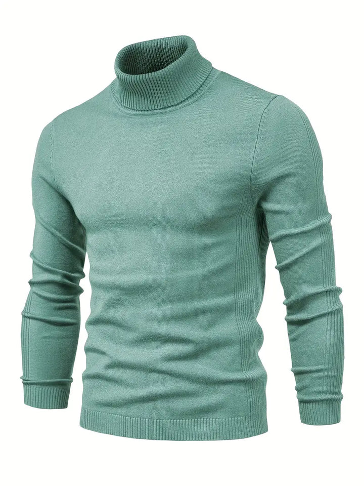 Ethan Męski Sweter – Ciepły Golf z Casualowym Krojem & Miękkim Materiałem