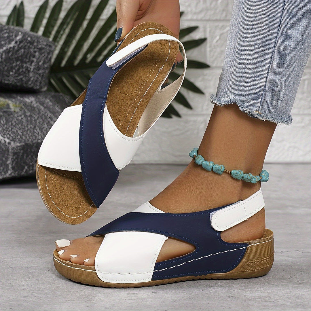 Laura Damskie Sandały Ortopedyczne – Skórzane Letnie Buty z Ergonomicznym Dopasowaniem i Eleganckim Designem