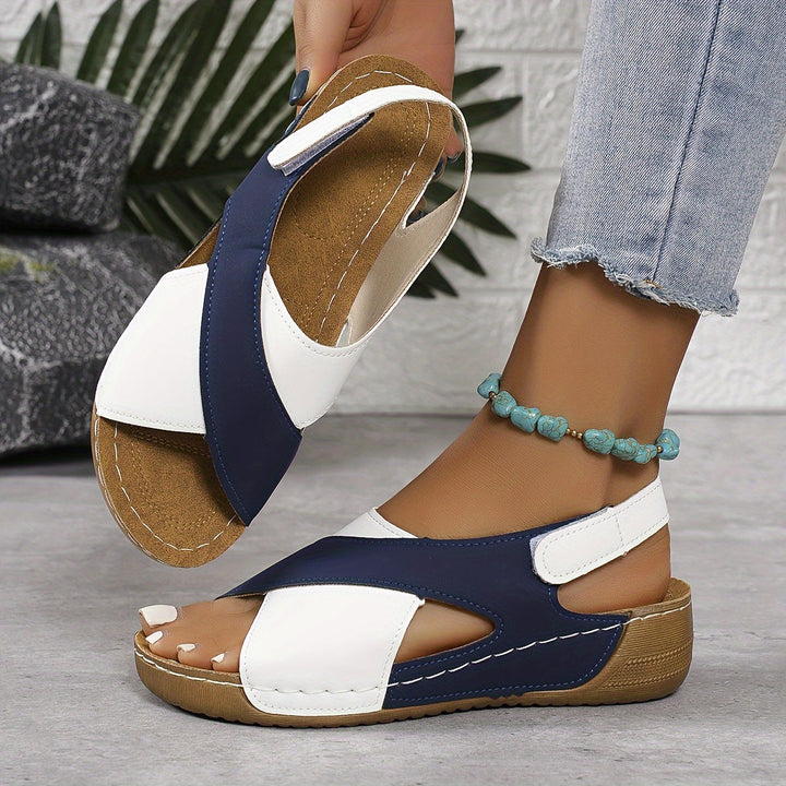 Laura Damskie Sandały Ortopedyczne – Skórzane Letnie Buty z Ergonomicznym Dopasowaniem i Eleganckim Designem