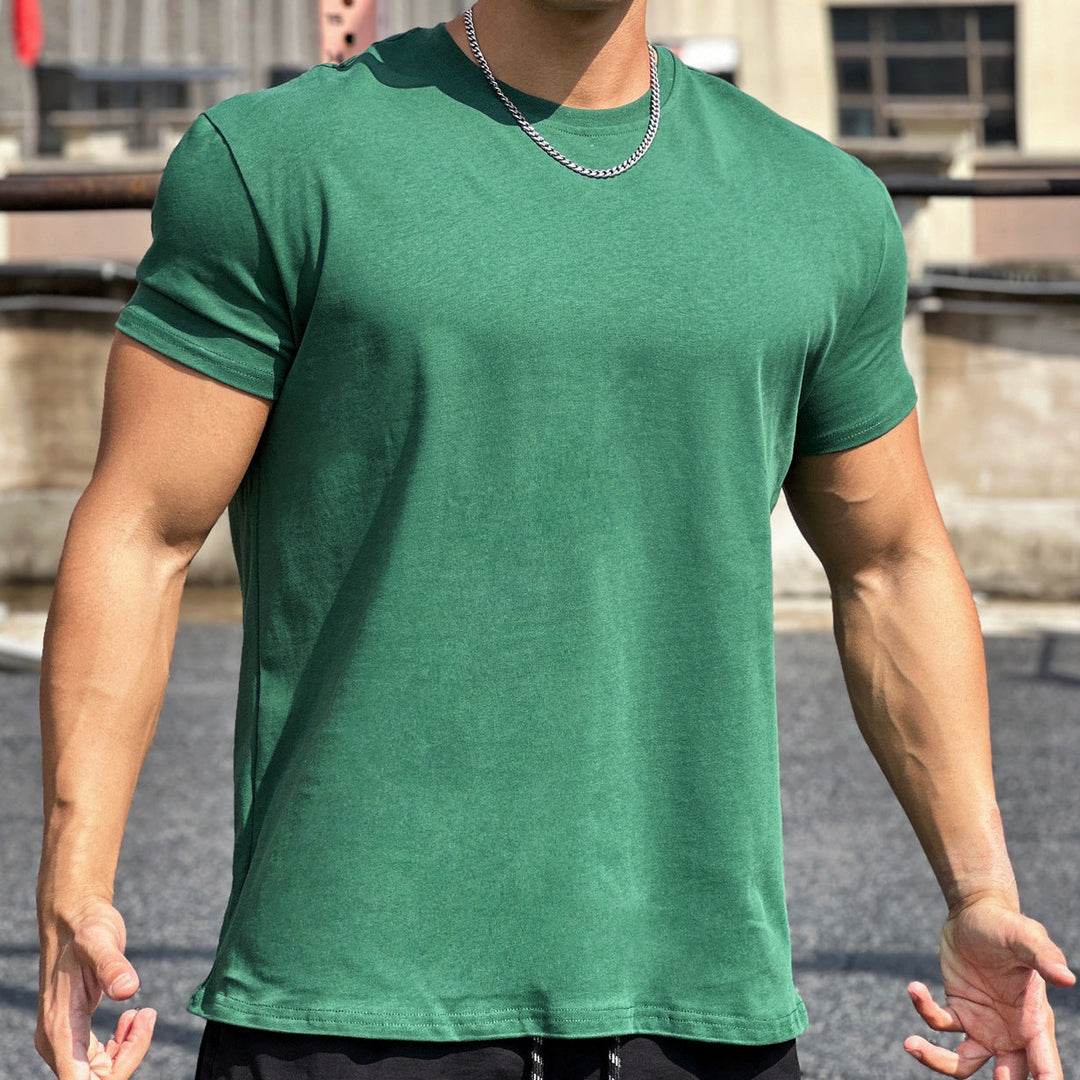 Liam Koszulka Sportowa Męska – Luźny Bawełniany T-Shirt z Krótkim Rękawem i Oddychającym Designem