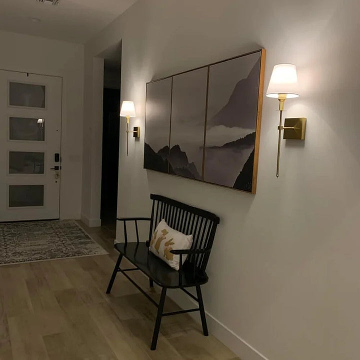 Bezprzewodowa Lampa Ścienna LED – Zestaw 2 sztuki, Ładowana